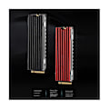 Miniatyrbild 3 av 5: M.2 2280 NVMe Kylfläns M.2 SSD Kylfläns Kylplatta Aluminium Dissipation med Termisk Pad för M2