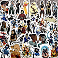 Pikkukuva 2 / 5: 10/30/50kpl Avatar Last Airbender -tarroja matkalaukkuun, rullalautaan, kannettavaan tietokoneeseen, matkatavaroihin, jääkaappiin, puhelimeen, auton muotoiluun, tee-se-itse-tarra