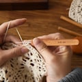 Miniatyrbild 4 av 5: 9 stycken böjda latch hook-virknålar, set med latch hook-verktyg för dreadlocks, virknål, hårlåsningsverktyg för flätor, mattvävning