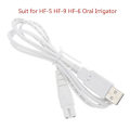 Pikkukuva 2 / 4: USB-kaapeli Latausjohto Sopii HF-5 HF-9 HF-6 Suun Huuhtelulaitteeseen Hampaiden Vesihammaslankain