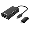 Pikkukuva 2 / 4: 2024, Micro USB - HDMI 1080p HD-TV-kaapeliadapterit Android-puhelimille S2 i9300 S4 I9500 note2 n7100