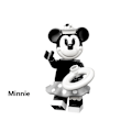 Miniatyrbillede 2 af 4: Disney Minifigurer Mickey Og Minnie Byggeklodser Børnelegetøj Gave 8 stk