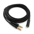 2-i-1 ljudförlängningskabel, kompatibel med HyperX Cloud II och Alpha gamingheadset