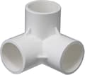 3-vägs PVC-kopplingar PVC-röranslutningar, 3D-kopplingar (32 mm, 4 st)