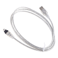 Miniatyrbillede 3 af 5: 140cm/4,5ft USB 2.0 Han til IEEE 1394 4-polet Han Ilink Firewire DV Kabel til DV Kamera