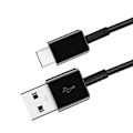 Miniatyrbilde 2 av 4: 2 stk Samsung S8 1.2m Ekstra lang USB-C Kabel / Lader Black
