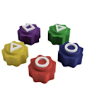 Miniatyrbillede 2 af 2: Squid Game 2 Gonggi & Etui Koreansk Sort M
