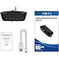 Miniatyrbild 5 av 5: Trådlös Bluetooth 5.0 Ljudmottagare Sändare För PS4 Dualshock 4 Mini3.5Mm Aux Stereo Adapter För Bluetooth Headset