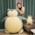 Miniatyrbillede 3 af 7: Kæmpe Snorlax Plysdukke Sød Bjørn Stor Plys Blød Pude Udstoppede Dukke Gave til Børn 50cm