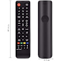 Miniatyrbilde 4 av 5: Erstatningsfjernkontroll Samsung BN59-01247A for Smart TV, Universell fjernkontroll for TV BN59-01247A