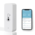 Miniatyrbillede 1 af 3: 1x Tuya Wifi Temperatur- og Fugtighedssensor Indendørs Termometer Hygrometer