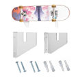 Miniatyrbillede 2 af 5: Snowboardvægmontering Snowboardvægbeslag Hanger - Passer til Snowboard, Longboard Organizer Stativ