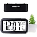 Miniatyrbild 2 av 5: Kreativ Väckarklocka Morgon Snooze Väckarklocka LED Bakgrundsbelyst Skärm Digital Display Med Kalender Datumvisning Funktion, Temperatur, Tid