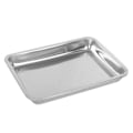 Miniatyrbillede 1 af 5: Rektangulær grillbakke i rustfrit stål til fisk, bageplade, køkkenudstyr