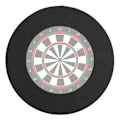 Pikkukuva 3 / 5: Dartboard Surround Seinäsuoja Eva Liitos Dartboard Taustalevy Surround, Seinäsuoja 18-tuumaiselle Dartboardille