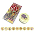 Pikkukuva 3 / 5: Teelehtien Ennustuskortit Tarot Oracle -kortit Perhejuhlapeli Kohtalon Ennustaminen Multicolor