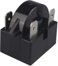 Universellt Kylskåpskompressorrelä Startmotor Qp2-12 / Qp2-15 Tre Stiftinsatser 15 Ohm