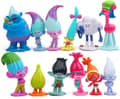 12 st Trolls Leksaker Mini Troll Docka Leprocauns Samlarobjekt Docka, S Actionfigurer, Tårtdekorationer