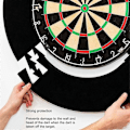 Pikkukuva 4 / 5: Dartboard Surround Seinäsuoja Eva Liitos Dartboard Taustalevy Surround, Seinäsuoja 18-tuumaiselle Dartboardille