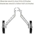 Miniatyrbillede 4 af 4: Cykel Stabilisatorer Voksen Børnecykel Variabel Hastighed Mtb Hjælpehjul 20 Tommer 22 Tommer 18 Tommer Cykel Klapvogn Tilbehør