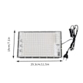 Miniatyrbilde 3 av 5: Solarium for innendørs bruk, solariumlampe, bærbar solariumlampe, 45w, 196 LED-lys, komplette blå solariumlamper for ansikt og kropp, soling av kropp og ansikt