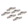 Miniatyrbillede 1 af 4: Dør Skyde Rulle Rustfrit Stål Skyde Dør Hjul Vindue Skyde Dør Hjul Leje Rulle Skyde Dør Hjul 6pcs