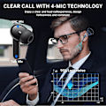 Miniatyrbilde 5 av 5: X500 Trådløse Bluetooth Hodetelefoner - 48 timer C4U® ANC ENC BT 5.4