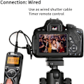 Pikkukuva 4 / 5: TW-283 DC2 Digitaalinen langaton kauko-ohjain intervalliajastimella, kaapelin vapautus, kaukolaukaisin ajastimella Nikon-kameroille