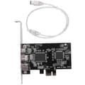 Pcie Firewire-kort för Windows 10, ieee 1394 Pci-kontroller 4 portar (3 X 6-stift och 1 X 4-stift), firewire TY