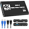 Miniatyrbillede 1 af 5: Video Capture Card, Switch Capture Card til Switch, 4K 1080P 60FPS til Streaming Videooptagelse fo