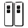 433,92 MHz Garagedörrfjärrkontroll, för NOVOTRON 502 MAX43-2, MINI-, Garagedörröppnare 2-pack