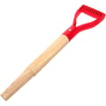 Erstatningsskaft til spade i tre, spadskaft, skaft til spade