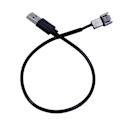 Pikkukuva 3 / 3: 30cm USB-uros - 3-nastainen adapterikaapeli PC-tietokoneen kotelon CPU-tuulettimelle