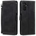 Plånboksfodral för Samsung Galaxy A16 RFID-blockerande Ställ Läder Telefonskal Black