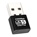 Miniatyrbilde 1 av 5: 650 Mbps USB WiFi-adapter 5 GHz og 2,4 GHz Dual-Band USB Lan Ethernet-adapter 802.11AC Trådløst nettverkskort Wi-Fi Dongle-mottaker for PC Stasjonær Laptop