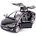 Miniatyrbilde 1 av 5: 1:32 Legering Tesla X90 Bilmodell Trekk Tilbake Elektroniske Lekebiler med Lys og Musikk, Diecast Bil Leke Kompatibel for Tesla Model X, for Tesla Elskere Samle