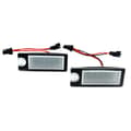 18 LED Nummerplåtsbelysning För Volvo S80 S60 V70 Xc70 Xc90 (2 st/set)