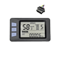 Miniatyrbild 1 av 5: P3h LCD Display Mätare Instrumentpanel 24v-60v Elektrisk Cykel Mätare Display Panel För Elektrisk Scooter