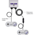 Miniatyrbillede 2 af 2: 2 stk. Snes Classic Controller Forlængerkabel 3m 10ft Kompatibel Nintendo Nes Classic Edition (2017) Controller & Nes Classic Mini Edition (2016)