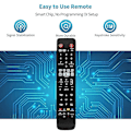 Miniatyrbillede 5 af 5: Udskiftningsfjernbetjening Ak59-00176a til Samsung Blu-ray-afspiller Bd-h8500 Bdh8900a/xy Bd-h8500a/xy Bd-h8900a/xy