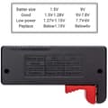 Batteritestare, Universell batteritestare, BT-168D batteritestare, AA AAA C 9V batteritestare