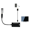 Pikkukuva 4 / 4: 2024, Micro USB - HDMI 1080p HD-TV-kaapeliadapterit Android-puhelimille S2 i9300 S4 I9500 note2 n7100