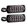 Miniatyrbilde 1 av 3: 12 LED Blinkende Advarselslys Enkelt å Installere Indikatorlampe For Tilbehør Til Lastebiler Yellow Light