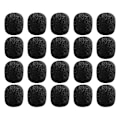 Miniatyrbilde 1 av 4: 40 stk Hodetelefon Mikrofon Mic Deksel Kuler Mikrofon Svamp Deksel Lapel Mikrofon Vind Deksel