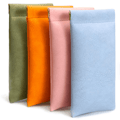 Glasögonfodral 4-pack, Glasögonfodral för kvinnor män, PU Mjukt Glasögon Solglasögonfodral Bärbart