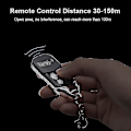 Miniatyrbilde 3 av 4: Kamberlain Tx2rev Chamberlain Liftmaster Tx4runi Kompatibel Garasjeportfjernkontroll 433mhz Topp Kvalitet