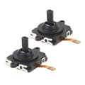 2 stk. Udskiftnings 3D Analog Rocker-Joystick Tommelfingerpind Kompatibel til Facebook-Oculus Quest 2 VR-Controller Reparationsdel