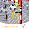 Miniatyrbild 7 av 7: Fotbollsnät - Fotbollsmålnät - Tillbehör & Träningsmaterial - Träningsutrustning - Studsande Bolltränare - Justerbar - Foo