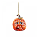 Miniatyrbild 1 av 4: 2 st Halloween Roliga Pumpaberlocker (Medium), Semesterfest Dekorationer, Hemma DIY Spökfestival Rekvisita