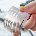Miniatyrbild 4 av 5: 3 st Erasing Shield i Rostfritt Stål Ritmall Skydd Ritverktyg Metallradergummi Skydd Verktyg för Mekanisk Ritning Konstnär